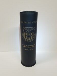 105mm Shell Engraved